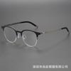 Armazón de gafas para miopía con grado ajustable nuevo voos con 8202313 armazón de gafas de titanio puro simple para hombre de negocios