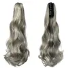 Comercio Electrónico Transfronterizo Europeo y Americano Fibra Sintética Cabello Largo Rizado de Color Cola de Caballo Alta Clip-In Extensiones de Cabello Fábrica Stock Listo
