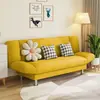 Sofá modelo nuevo 2026 para dormitorio, sala de estar de apartamento pequeño, sofá pequeño de tela para dos o tres personas, sofá perezoso para casa de alquiler