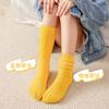 Calcetines de Color Caramelo Estilo Coreano para Primavera, Verano y Otoño, Calcetines de Algodón para Niños, Niños y Niñas, Calcetines Largos para Bebé