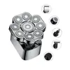 Cortador de Cabelo Lico Transfronteiriço para Cabeça Calva Lk-9370 Aparador Elétrico para Cabeça Calva Barbeador de Nove Lâminas Atacado