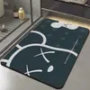 Tapete de piso de diatomita de luxo para entrada de banheiro, absorvente de água, secagem rápida, tapete antiderrapante para lavatório e vaso sanitário
