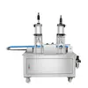 Máquina Prensadora de Pasteles Totalmente Automática, Máquina Multifuncional para Aplanar Pasteles de Arroz, Pasteles de Sésamo y Tartas, Máquina Neumática Doble Aplanadora de Pasteles Comercial