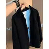 Camisa con Patrón de Espiga de Trigo Color Albaricoque para Hombres y Mujeres Otoño Ajuste Holgado Top con Solapa Texturizado Hombro Caído Silueta Ropa Exterior
