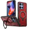Case para celular MOTO G 5G 2025 aplicação transfronteiriça anel de céu suporte magnético giratório G Play case armadura anti-queda