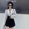 Moda Verano Cintura Elástica Tallas Grandes Nueva Mujer Cintura Alta Adelgazante Traje Pantalones de Moda Pantalones Falda Estilo 2025