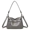 2026 Nuevo Estilo Coreano Casual Informal Gran Capacidad Bolso para Mujer de Mediana Edad Moda Femenina Bolso de Hombro Cruzado