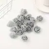 Flor de Espuma Artificial Duofu Flor Rosa Cabeza Hecha a Mano DIY Haciendo Cabeza de Flor Pequeña Fondo de Fotografía Accesorios de Flores Artificiales Materiales