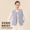 Colete de Lã Masculino Outono e Inverno Yu Zhaolin Colete Externo Espesso com Pelúcia Feminino Colete Térmico à Prova de Vento Colete Pão Masculino