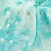 Tie-Dye Hot Stamping Floco de Neve Veludo Outono e Inverno Pelúcia Gradiente Prata Quente Jaqueta Bagagem Sapatos Chapéu Almofada Tecido
