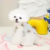 Ropa de Primavera, Otoño e Invierno para Mascotas Pequeñas como Teddy, Bichón y Maltés, y Gatos, con Chaleco de Algodón Estampado de Cuadros
