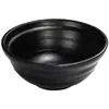 Tigela de Arroz A5 Melamina Preto Fosco Imitação de Porcelana Louça Japonesa Restaurante de Hot Pot Tigela para Molho Tigela para Temperos Sopa Plástico