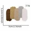 Fábrica en stock Pegatinas de Tela Bordadas de Flores de Dibujos Animados Accesorios de Ropa de Color Sólido Decoración Parche para Planchar Suministro Transfronterizo