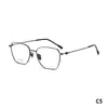 Gafas Geniales de Madera, Retro y a la Moda, Versátiles y Fáciles de Combinar, Monturas de Gafas Que Pueden Traer Buena Suerte, Monturas Cuadradas Que Hacen que la Cara Se Vea Más Pequeña