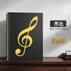 Venta al por mayor de fábrica Carpeta de partituras de piano de 40/60 páginas Carpeta de partituras musicales multicolor A4 Libro de partituras de piano Logo impreso