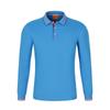 Camisas Polo de Manga Longa de Outono para Homens e Mulheres, Camisetas com Gola de Secagem Rápida, Roupas de Trabalho, Camisas de Publicidade para Eventos, Tops com Logo, Esportes