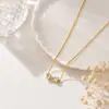 Em Estoque Luxo Leve Design de Nicho Aço Titânio Zircônia Incrustada Conjunto de Colar Pulseira Brincos Ornaments