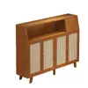Mueble de esquina, aparador vintage, mueble multifuncional, mueble de pared para té en la sala de estar, mueble de almacenamiento para cafetera, mueble de entrada