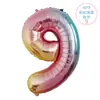 Globo Digital de Papel de Aluminio de 40 pulgadas Forma de Set de Cumpleaños Suministros de Decoración para Fiestas Globos con Números de Cumpleaños Venta al por Mayor