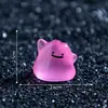 Transfronterizo Nuevo Producto Halloween Brilla en la Oscuridad Pequeño Monstruo Lindas Figuras Decoraciones DIY Accesorios Colgantes Micro-Paisaje Adornos de Escritorio