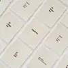 Estilo Minimalista Artístico Tarjeta de Estilo Inglés con Bordes Deshilachados para Uñas, Accesorios para Fotografía de Joyería, Decoración de Fondo y Adornos