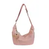 Bolsa Retro de Grande Capacidade Yuezi para Mulheres Moda Verão 2026 Versátil Bolsa Dumpling para Deslocamento e Uso Diário Bolsa de Ombro Única Transversal