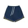 Shorts de Basquete Americano Esportivo Szxar Verão Treinamento Fitness Soltos Secagem Rápida Malha Respirável Calças Capris para Homens