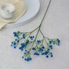 Simulación de gypsophila 3 ramas tacto suave pegamento gypsophila decoración de boda flor para sostener flor de plástico flor falsa simulación ramo