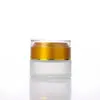 Tarro de Crema Personalizado Botella Transparente de Vidrio para Dispensar Crema Botella Cosmética Mate Botella Vacía Botella de Acrílico para Crema Botella para Crema de Ojos