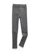 Pantalones de Otoño Talla Grande para Mujeres con Sobrepeso 2026 Nuevo Estilo Otoño/Invierno Acolchados con Felpa Espesa Protección de Rodilla Pantalones de Algodón Pantalones de Capa Base Calientes Pantalones de Mujer