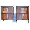Apartamento Cama Litera Cama alta y baja Espacio para estudiantes Cápsula Litera Hostal juvenil Litera Casa de familia Cama con todo incluido