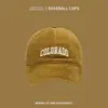 Boné de Baseball de Alta Qualidade com Aba Curva para Mulheres, Versátil, Simples, Bordado, para Rosto Grande, Boné Pequeno Masculino Tendência