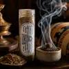 Hierba Shabu del Tíbet, hierba Kamba, polvo de incienso del Tíbet, incienso de ofrenda para la adoración budista, quemar incienso, tostar incienso y quemar incienso