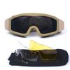 Gafas Spot Langosta del Desierto Cs Gafas Protectoras Tácticas para Tiro Resistentes a Impactos Gafas Deportivas Juego de Tres Piezas