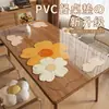 Protetor de Mesa Transparente de Vidro Macio Toalha de Mesa Retangular Impermeável e à Prova de Óleo Sem Lavagem PVC Espessado Protetor de Mesa de Jantar Protetor de Mesa