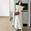 Conjunto de Vestido de Punto sin Mangas para Mujer 2026 Otoño Invierno Ropa de Mujer Jersey de Punto Holgado con Cuello en V Conjunto de Dos Piezas