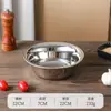 Tigela de Aço Inoxidável Espessa Estilo Hong Kong para Uso Doméstico, Tigela Grande para Mistura, Tigela Multiúso para Restaurante, Tigela para Servir, Tigela de Sopa