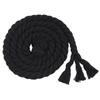 Cuerda de algodón de tres cabos de colores de 8 mm, en stock de fábrica, hilo de algodón de 8 mm de grosor, decoración de fachada de tienda de bricolaje, cuerda decorativa para tejer