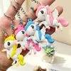 Pingente chaveiro unicórnio silicone unicórnio famoso na internet pingente chaveiro boneco Ma Xiaochi pingente unicórnio