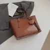 Moda Estilo Coreano Retro Bolso Tote de Gran Capacidad para Mujer Otoño 2026 Nuevo de Moda Bolso de Hombro Alto