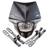 Faro LED H4 Negro 12v 35W Motocross ATV Cubierta Indicador Halógeno Carenado