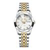 Reloj de Pulsera para Mujer POEDAGAR/Baidagone Pequeño de Cuarzo para Comercio Exterior Ultradelgado Correa de Acero Calendario Resistente al Agua 3076