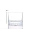 Atacado Transparente Aromaterapia Vela Copo De Vidro Castiçal Recipiente Fragrância Doméstica Ornamentos Copo Vazio Utensílios De Vela DIY