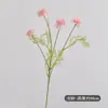 Flores de Crisântemo Artificiais, Plantas Falsas de 4 Cabeças para Decoração de Mesa de Casa, Arranjos de Centro de Mesa Frescos para Casamento, Atacado