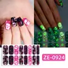 Zhengxiang Transfronterizo Nuevo Halloween Película Luminosa Esmalte Pasta para Uñas Telaraña Fantasma Diablo Pasta para Uñas Europea y Americana