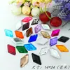Adornos y Accesorios de Diamantes de Imitación Rombos Multicolores Acrílicos 14x24 Diamantes de Imitación para Coser a Mano Material Decorativo DIY Brillo Accesorios de Anime
