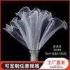 15cm Día de San Valentín Material de Embalaje de Flores de Hilo Rizado Fruncido Coreano Floral Rosa Flor Gasa Ondulada Florería
