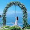 Popular Conjunto de Balanço de Trepadeira de Flores para Exterior para Locais Cênicos, Fazendas, Pousadas e Pátios para Tirar Fotos e Atrair Visitantes