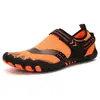 Novos Sapatos de Cinco Dedos para Exterior, Sapatos de Natação de Sola Grossa para Mergulho na Praia, Sapatos para Caminhada na Água, Sapatos Esportivos de Montanhismo para Homens