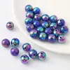 14mm16mm Contas Acrílicas Contas Fantasia DIY Material para Miçangas Artesanais Banhado a Cor Contas Soltas Acessórios para Pulseiras Atacado
